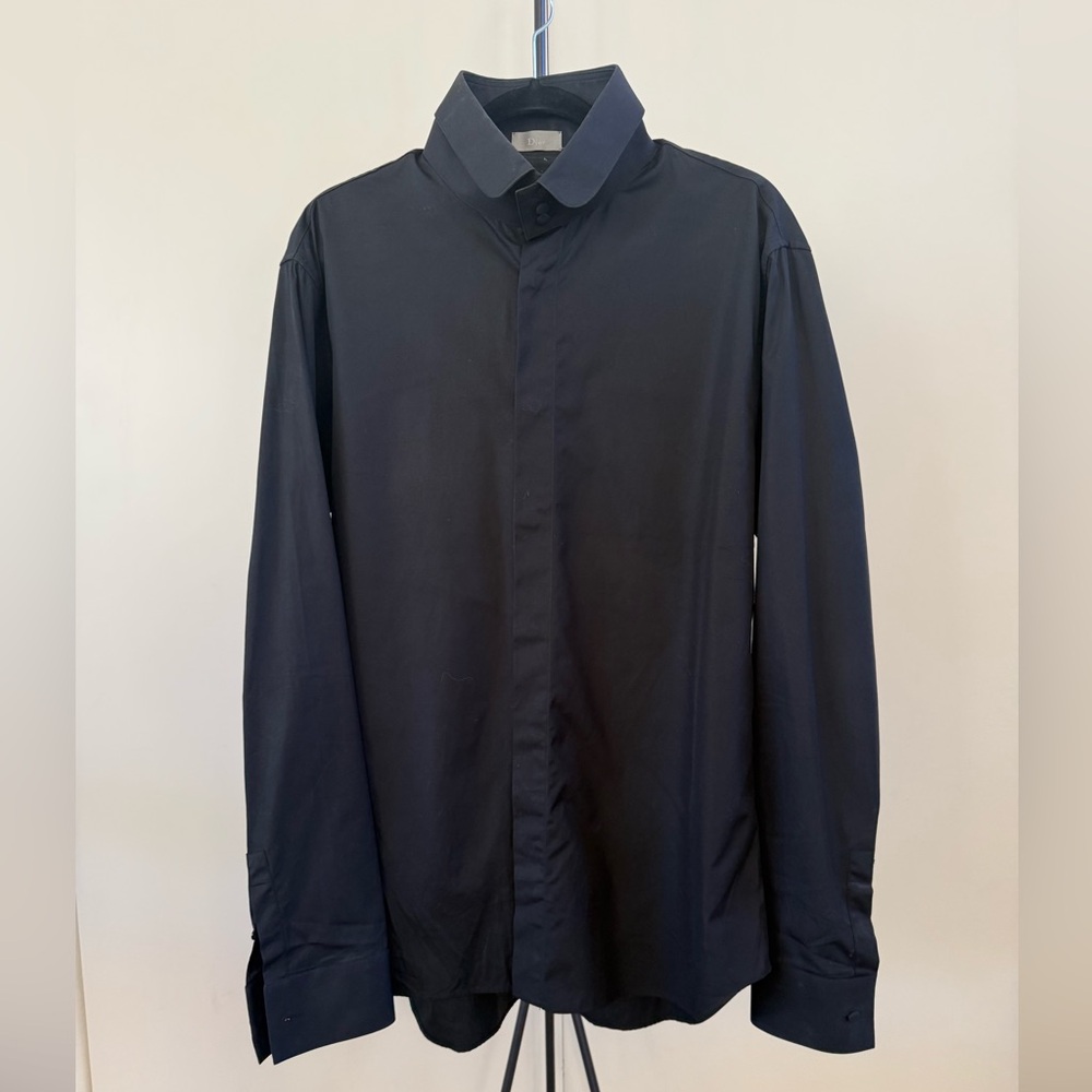 Men’s Dior Black Button-Up Shirt size XL